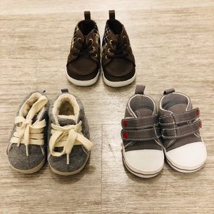 BUNDLE 3-6 Months Old Baby Boy Shoes